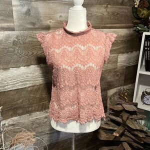 IN NY lace blouse